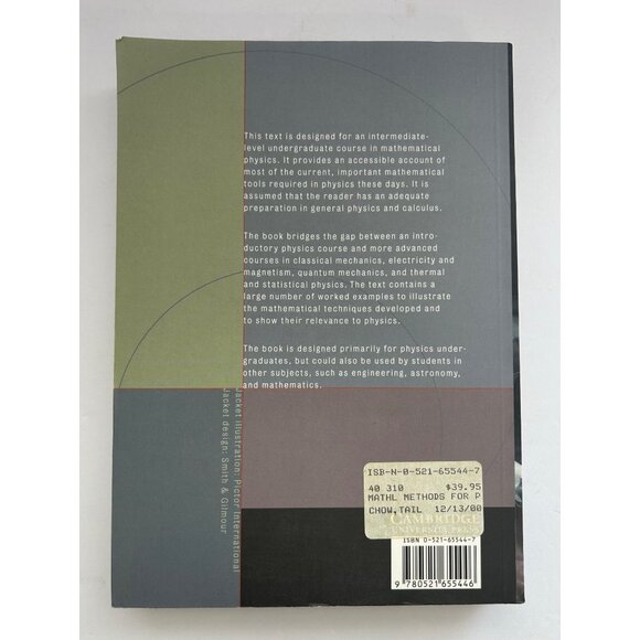 Mathematical Methods For Physicists By Tai L. Chow Paperback Cambridge - Picture 2 of 8